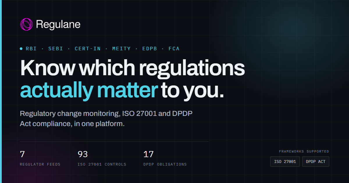 Regulane screenshot 1 of 1